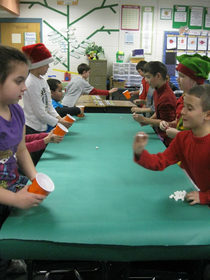 Christmas Party Game Kids Bouncing Mallows