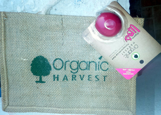 organic harvest pomegranate lip balm review