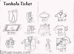 paper party games tambola tickets