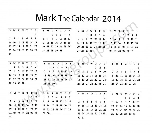 Interesting Paper Game for Kitty Party: Mark The Calendar