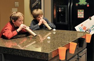 Christmas Party Game For Kids: Ball Race
