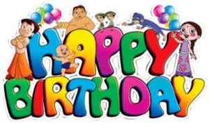 chhota bheem birthday banner