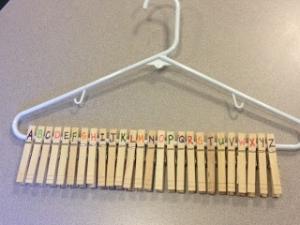 Handy Clothespins: Baby Shower One Minute Party Game