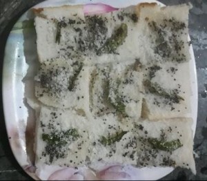 instant bread dhokle tiffin recipes