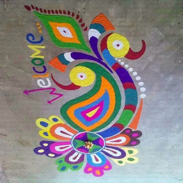 Best Diwali Rangoli Designs 2015: 20 Awarded Rangoli Designs
