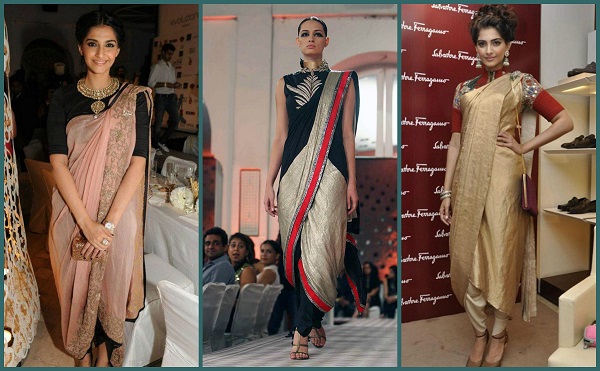 saree draping style