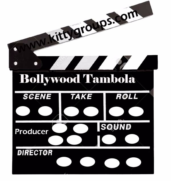 Bollywood Tambola Ticket For Kitty Party