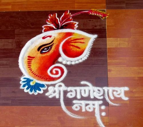 latest unique rangoli designs Diwali 2016
