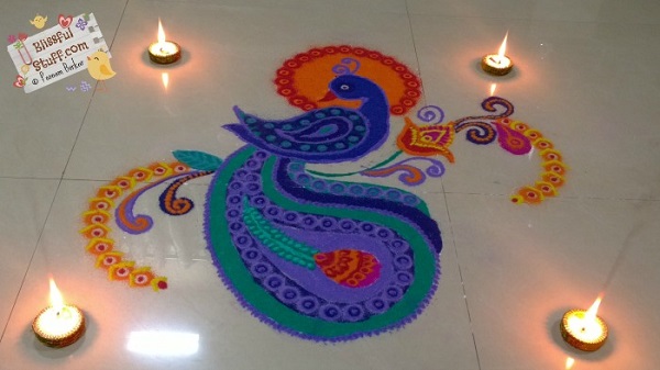 Diwali Rangoli Designs 8