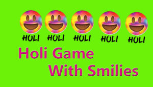 one minute holi party game