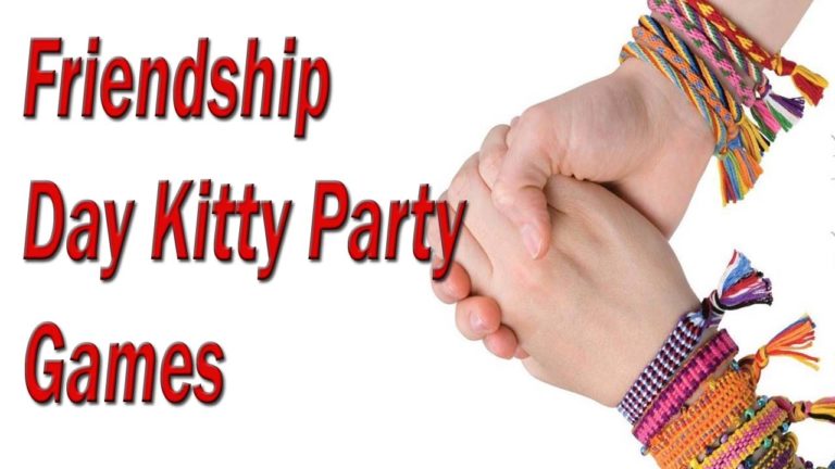 5 Best Games For Friendship Day Theme Kitty Party