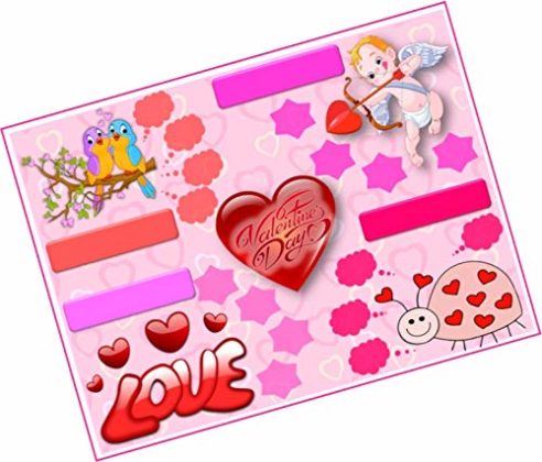 valentine theme tambola housie tickets kitty party games