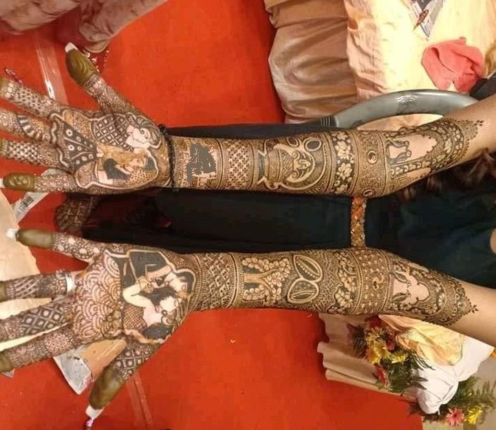 Latest Bridal Mehandi Designs 21 Front And Back Hands